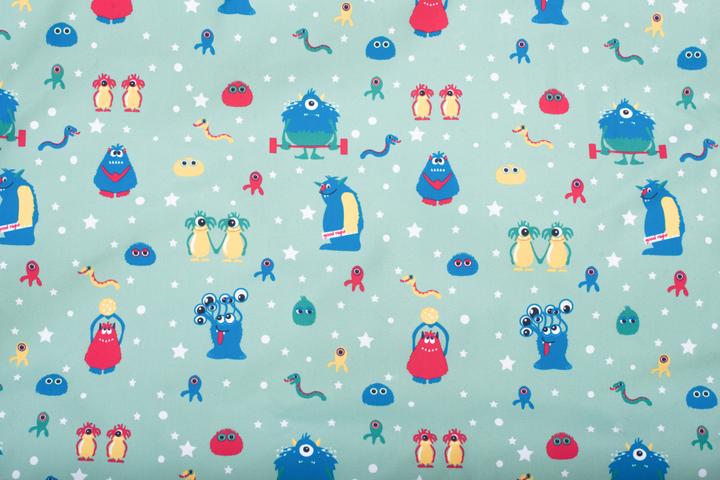 Actual product image Grüezi Bag Grow Funny Monster Sleeping Bag Kids