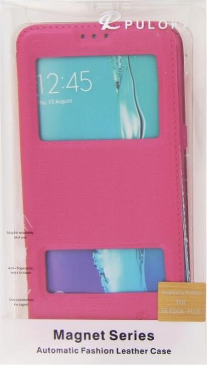 Produktbild Puloka Flip Case Samsung Galaxy S6 Edge Plus Pink (Samsung Galaxy S6 Edge+)