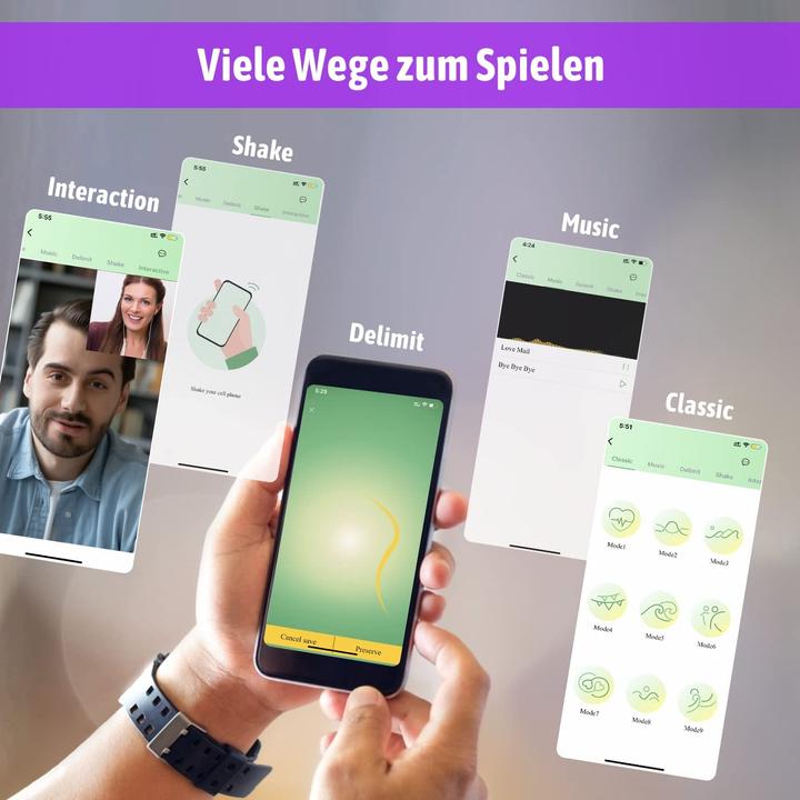 Image du produit Amoochoo Vibromasseur avec APP, Violet