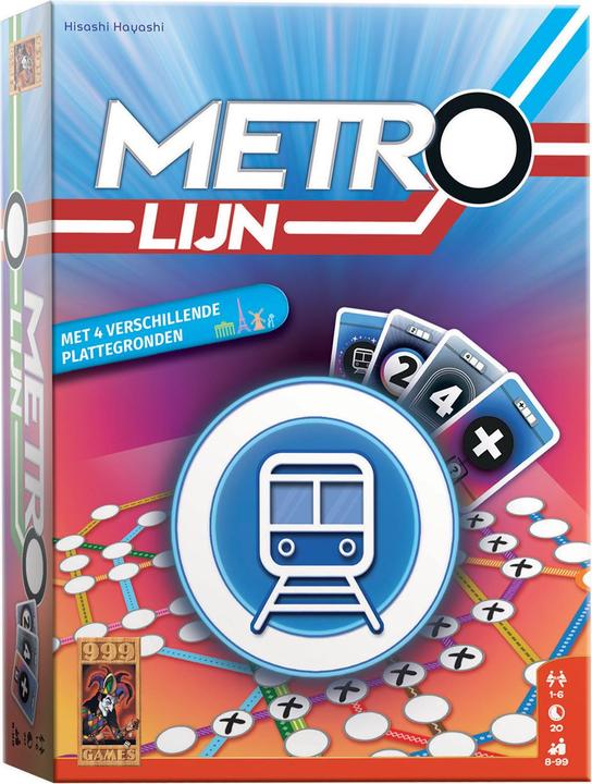 Produktbild 999Games Metro Line-Kartenspiel