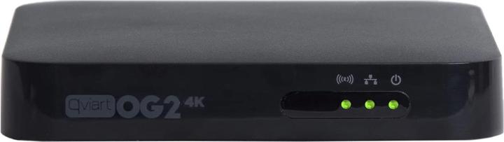 Actual product image Qviart OG2 4K LINUX UHD 2160P H.265 OTT Middleware and Media Box
