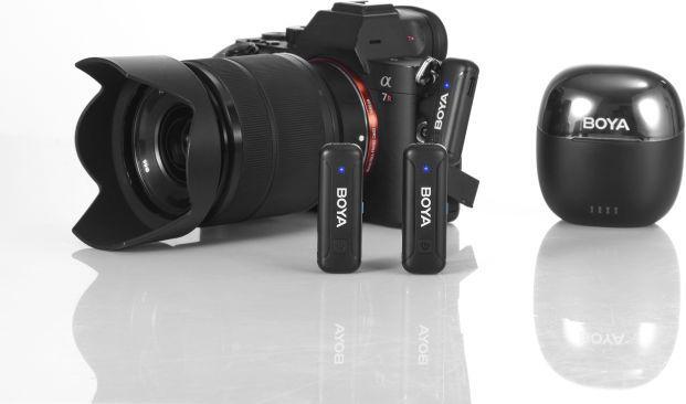 Produktbild Boya BY-WM3T-M2-Kit für 3,5 mm TRS 2 x Sender / 1x Empfänger / 1x Fall (BY-WM3T-M2)