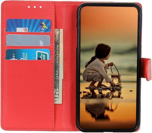 Produktbild MU Classic Litchi Leder Bookcover Series (Samsung Galaxy A54 5G)