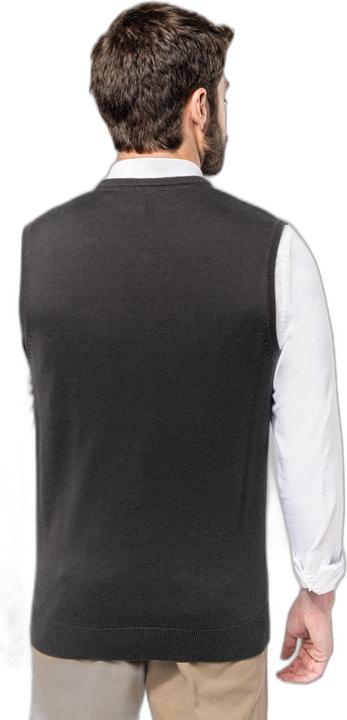 Produktbild Kariban Pullover mit V-Ausschnitt ohne Ärmel (XL)