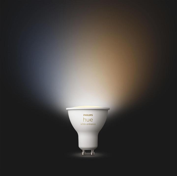 Actual product image Philips Hue 4.2W GU10 1P (GU10, 4.20 W, 400 lm, 1 x, E)