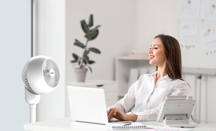 Actual product image Ideal FAN1 desk/standing fan, HxWxD 905 x 310 x 310 mm, 4 speed settings, 1 - 14 W (55 dB)