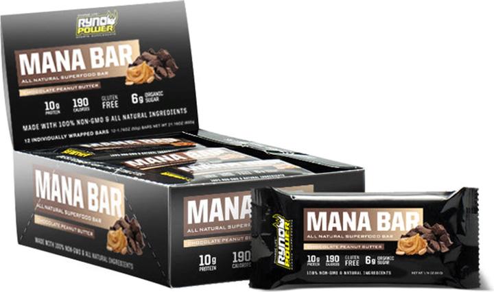 Immagine prodotto Ryno Power Mana Bar Caddy (Chocolate, 12 pz.)