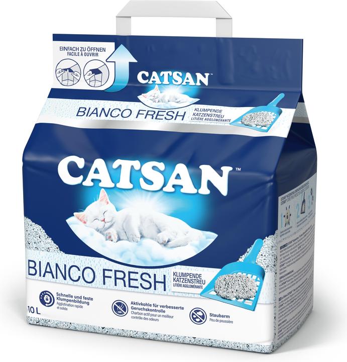 Catsan Bianco Fresh (Raggruppamento, Neutralizzante, 8.92 kg)