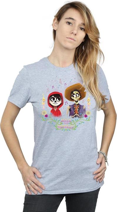Immagine prodotto Disney Coco Miguel And Hector Maglietta Ampia Donna (3XL)