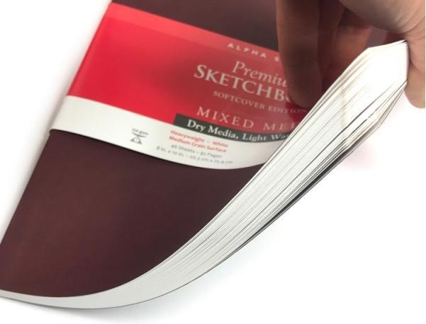 Produktbild Stillmann & Birn Skizzenbuch Alpha (Kariert, Weicher Einband)