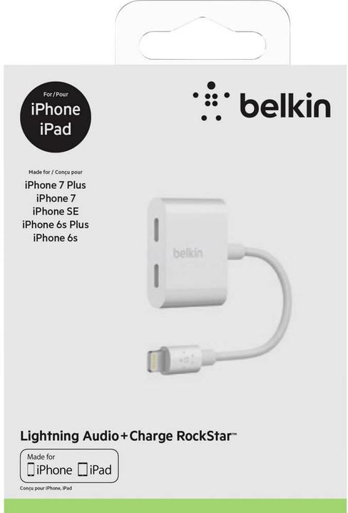 Actual product image Belkin RockStar (Lightning, 2 x Lightning)