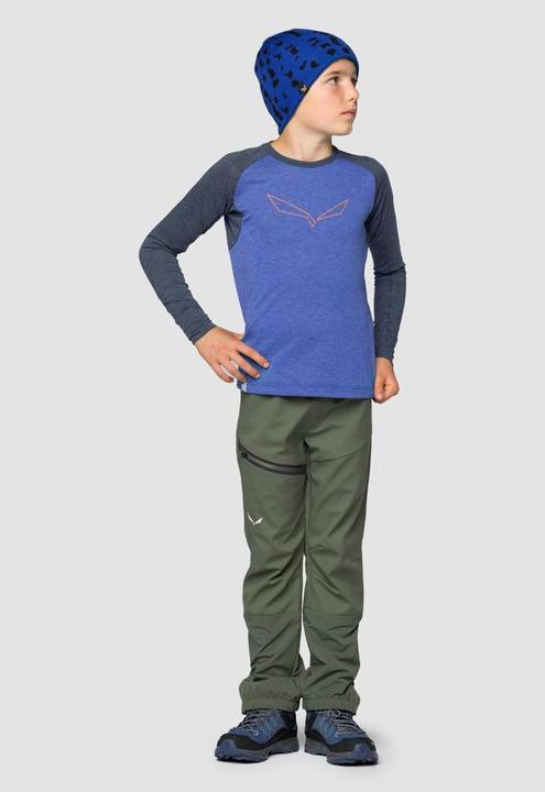 Actual product image Salewa Kid's Pure Graphic Dry L/S Tee (140)