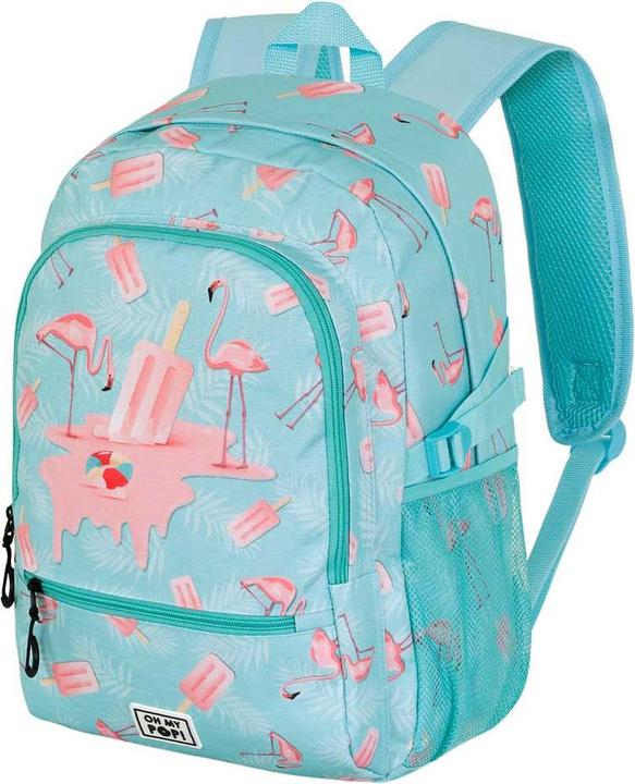 Actual product image Oh My Pop! FAN Fight Backpack 2.2 Ice Flamingo