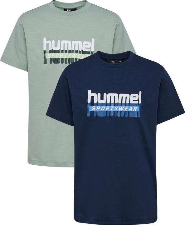 hummel Hmltukas T-Shirt S/S 2-Pack