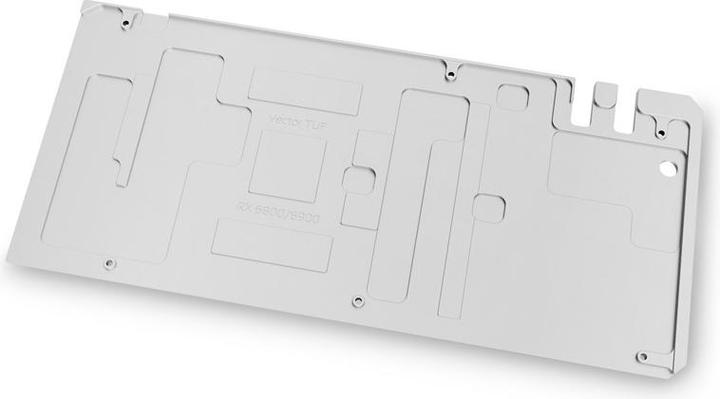 Actual product image EKWB EK Quantum Vector TUF RX 6800/6900 Backplate - Nickel