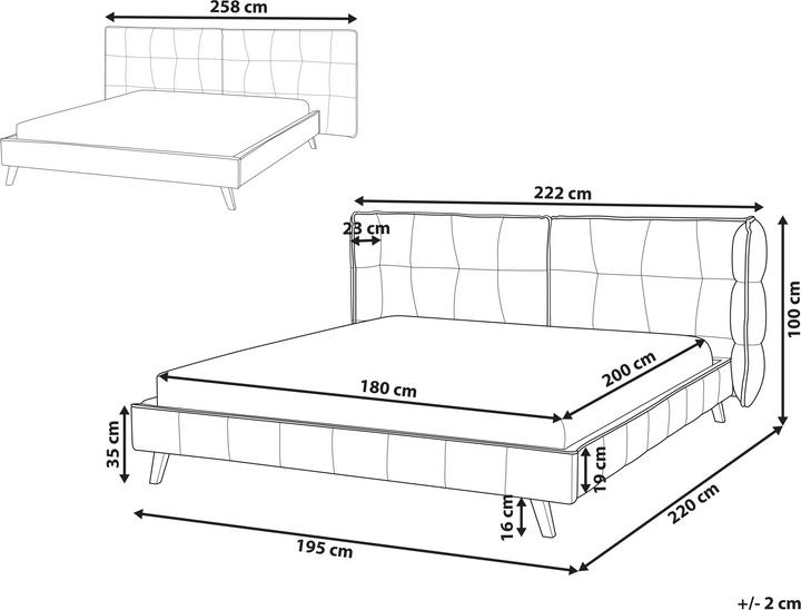 Actual product image Beliani Visby (Sofa bed)