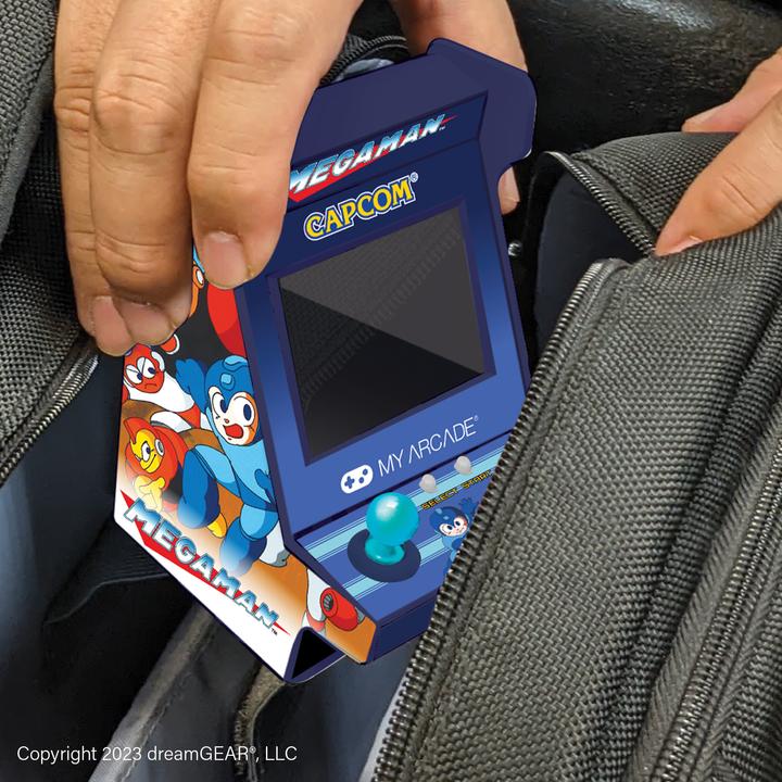 Actual product image MyArcade My Arcade Mega Man Pico Player Portable Retro Arcade (6 GAMES IN 1)