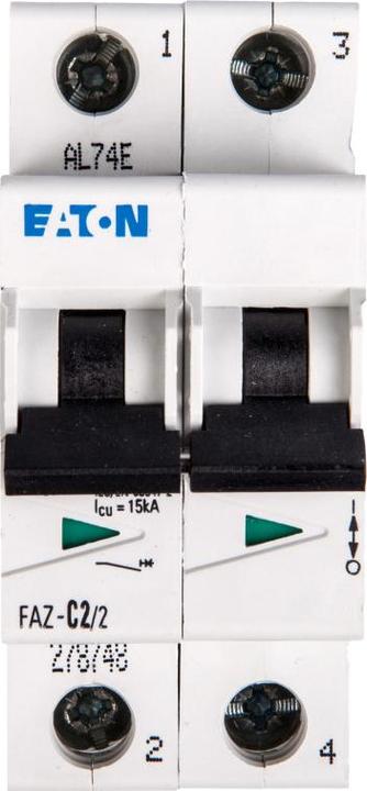 Actual product image Eaton Electric GmbH Circuit breaker FAZ-C2/2