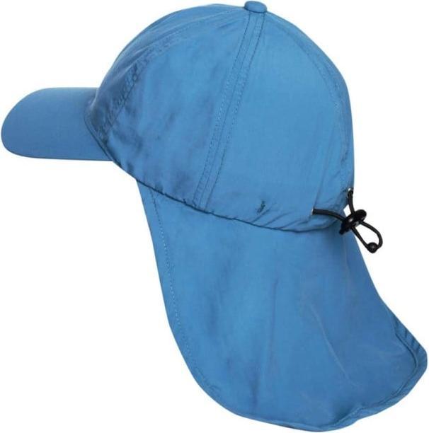 Image du produit IQ-UV Protection UV Cap Bites avec protection de cou enfants recyclé, bleu (1 pc)
