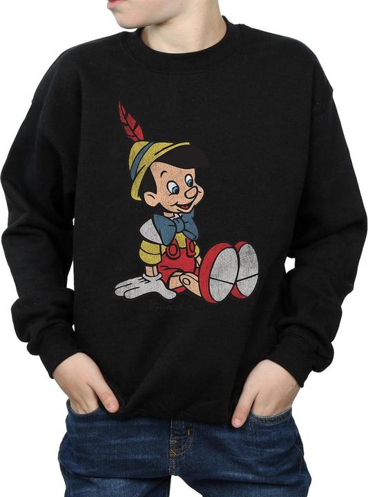 Actual product image Disney Boys Pinocchio Classic Pinocchio Sweatshirt (116)