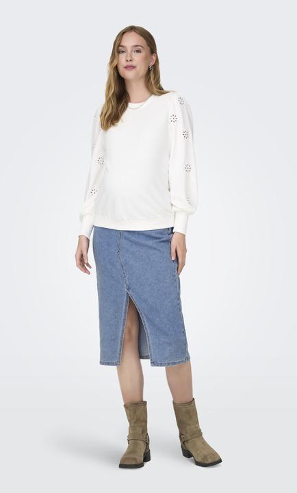 Produktbild Only Maternity Maternity Midirock Jeansrock (L)