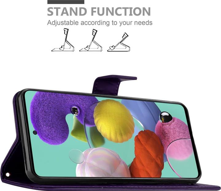 Produktbild Cadorabo Flower Book Cover (Samsung Galaxy A51 5G)
