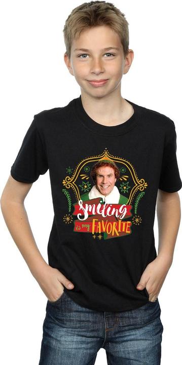 Immagine prodotto Elf Buddy Smiling Maglietta Ragazzi (116)