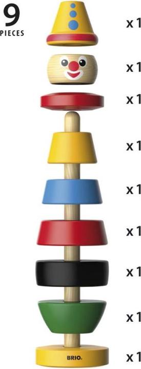 Produktbild Brio Stacking Clown