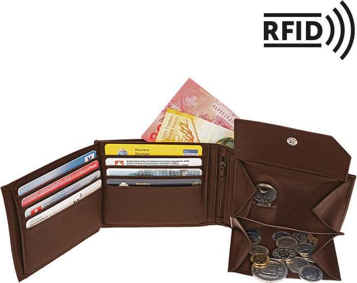 Actual product image Welltravel Nappa cowhide leather wallet