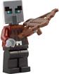 Image du produit LEGO Minifigure Minecraft Pillager avec mannequin d'entraînement - 662306 NOUVEAU! Quantité 1x (662306)
