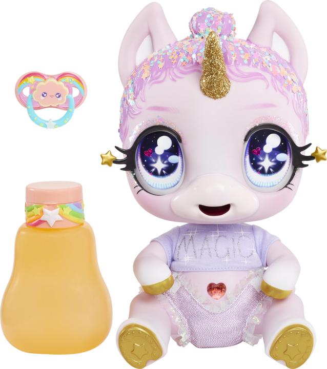 Immagine prodotto MGA Bambola unicorno Glitter Babyz - Arcobaleno rosa