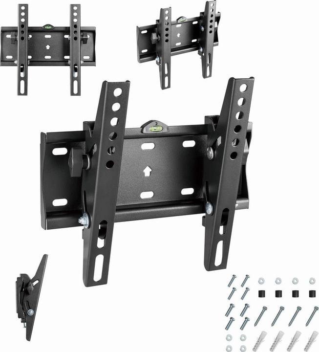 Produktbild Gembird WM-42T-02 TV mount (42") Black (Wand, 42", 30 kg)