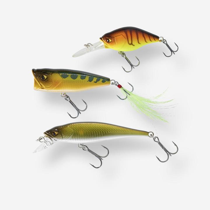 Image du produit Caperlan Kit Perch 3 Hardlures (6.50 cm)