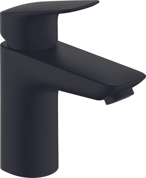 hansgrohe HG Einhebel-Waschtischmischer 100 LOGIS DN 15 m PushOpen AG mattschwarz