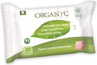 Produktbild Organyc Feuchttücher Intimpflege (Intimwaschlotion)