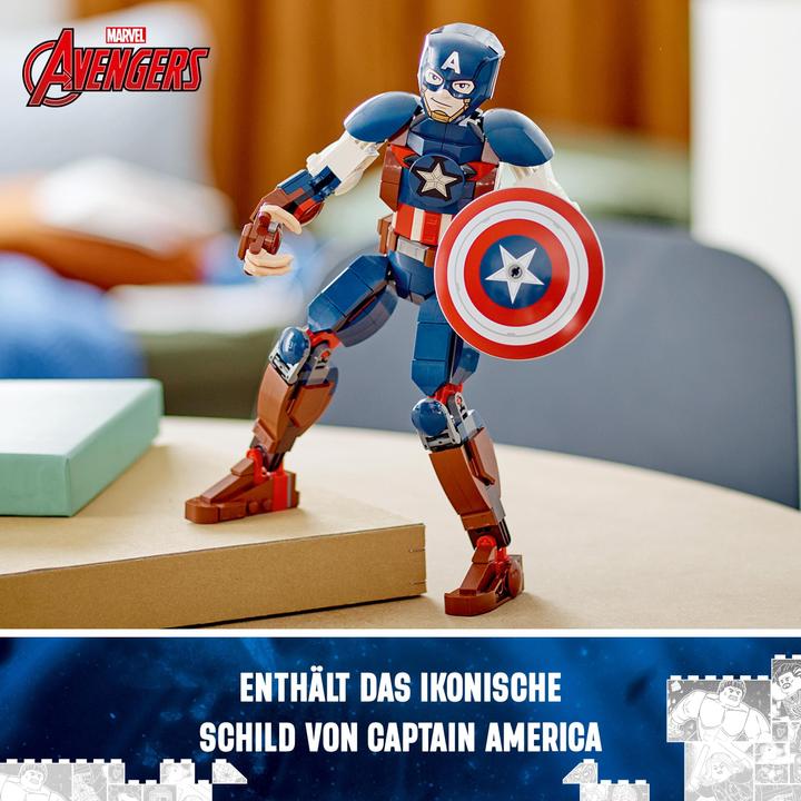 Image du produit LEGO Figurine de construction Captain America (76258, LEGO Marvel)
