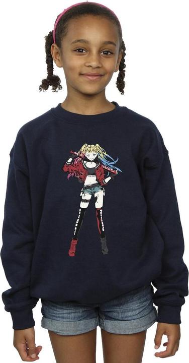 Produktbild Harley Quinn Standing Pose Sweatshirt Mädchen (152, 158)