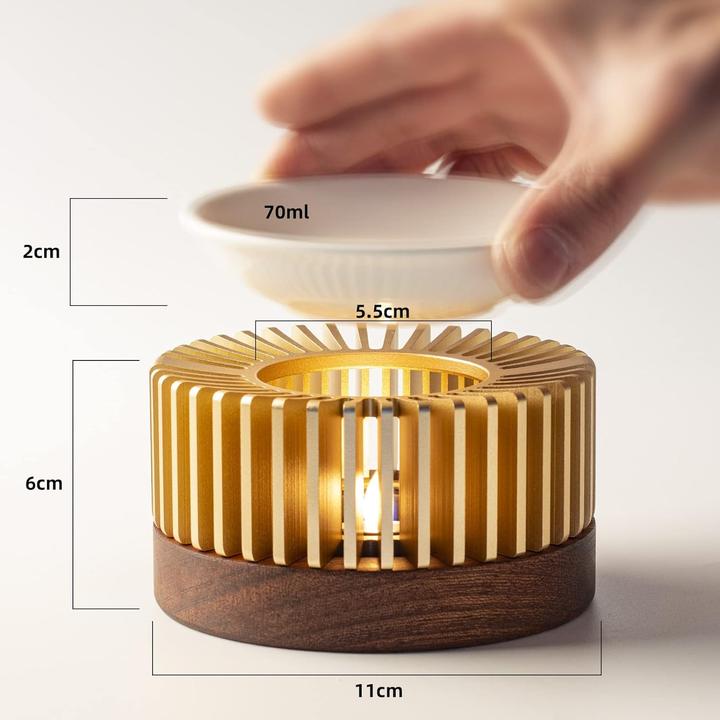 Image du produit Iwoohome Bougie à réchaud Diffuseur de parfum
