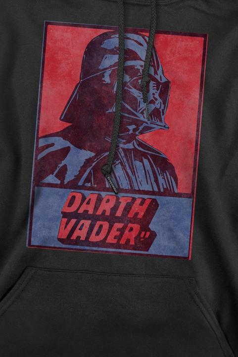 Actual product image Star Wars Mens Darth Vader Card Hoodie (S)