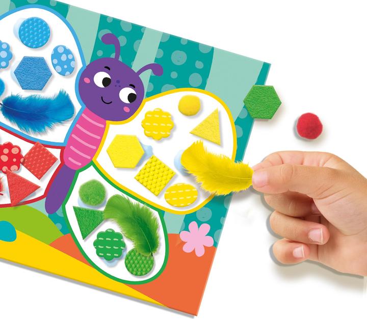 Actual product image Ses Bastelset Montessori Farben+Materialien