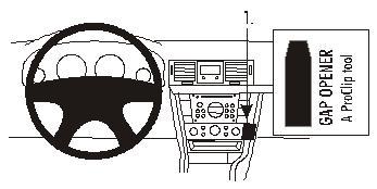 Produktbild Brodit 853077 Autohalterung Opel Signum