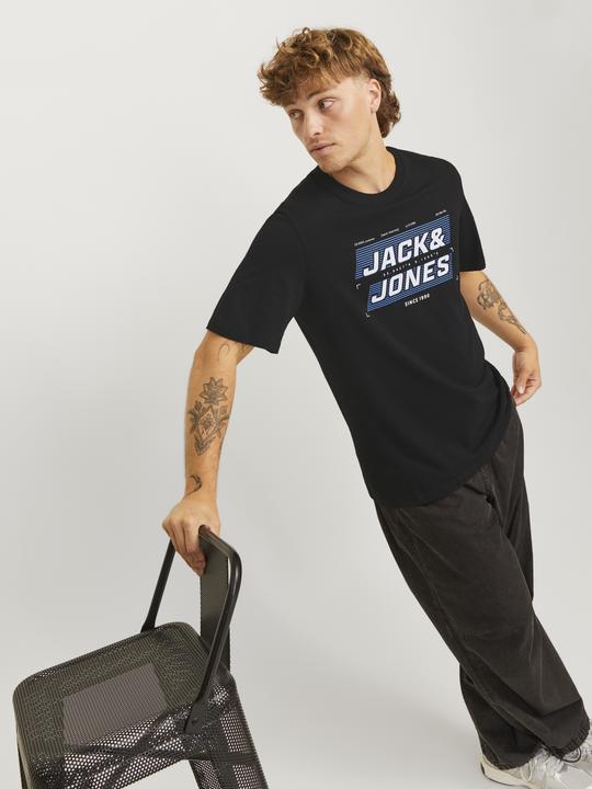 Produktbild Jack & Jones Gedruckt Rundhals T-shirt T-shirt (M)