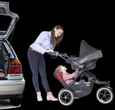 Produktbild Phil & Teds Navigator Buggy Autostop black