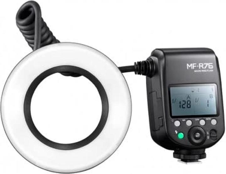 Produktbild Godox MF-R76 (Makroblitz, Canon, Nikon, Sony, Fuji, Olympus, Pentax, Panasonic)