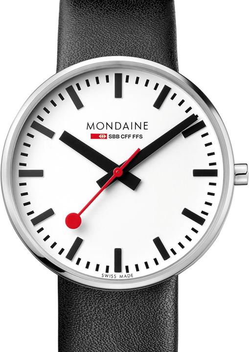 Immagine prodotto Mondaine Gigante - Retroilluminazione (Orologio da polso analogico, Fatto in Svizzera, 42 mm)
