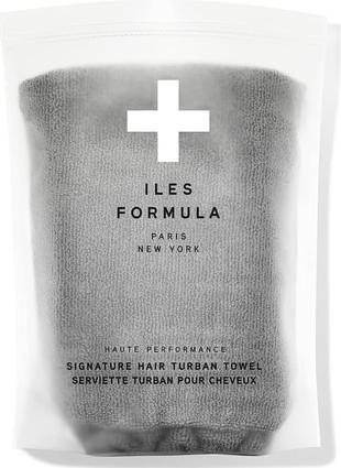 Immagine prodotto Iles Formula Asciugamano per capelli grigio (Talco, 150 ml)