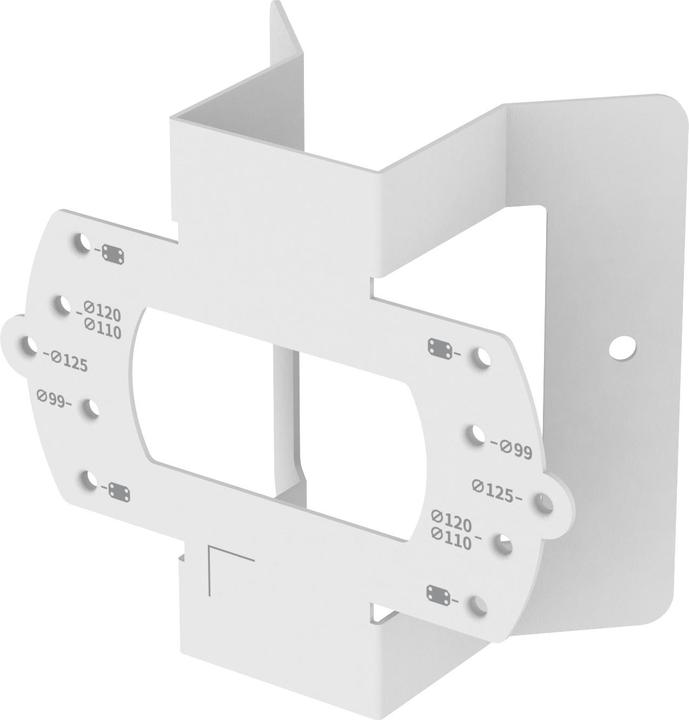 Hanwha Staffa angolare SBD-140KMB Bianco 1 pezzo (Kit di montaggio)