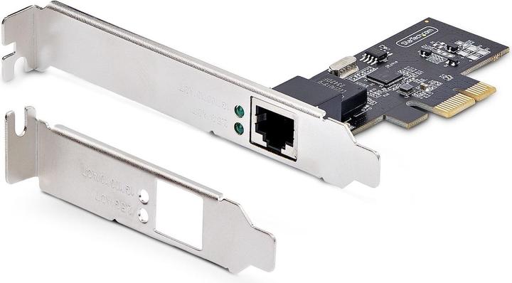 StarTech com 1-Port 2.5Gbps NBASE-T PCIe Network Card, Intel® I225-V, Single-Port Computer Network C (Mini PCI Express)