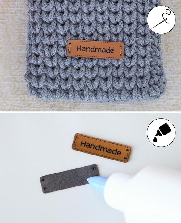 Immagine prodotto Lalana Ciondolo Label Fait main 4,3 x 1,3 cm, 10 pezzi (Materiale sintetico)