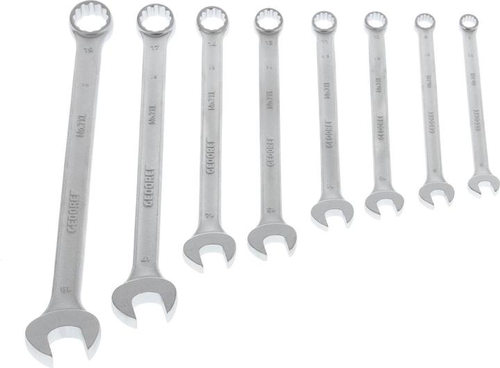 Immagine prodotto Gedore Set di chiavi combinate (19 mm, 12 mm, 15 mm, 10 mm, 9 mm, 11 mm, 18 mm, 8 mm, 14 mm, 13 mm, 16 mm, 17 mm)
